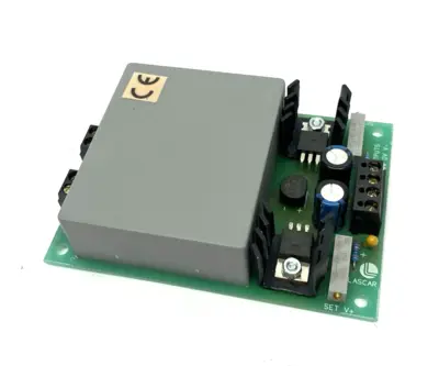 USED LASCAR ADJUSTABLE VOLTAGE TWIN RAIL POWER SUPPLY MODULE