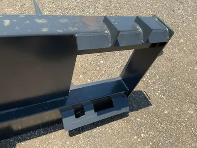New JCT Bale Spear Skid Steer Attachment, Universal Quick Attach, Has Two Spears that Stick Out Appr...