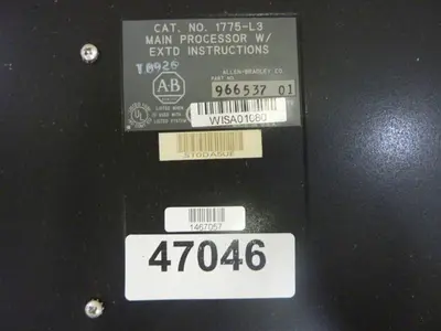 USED ALLEN BRADLEY 1775-L3
