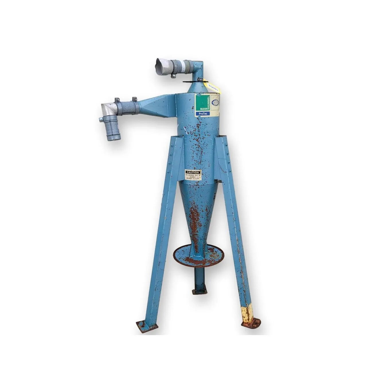 Used 12" Carbon Steel Cyclone Separator Pre-filter