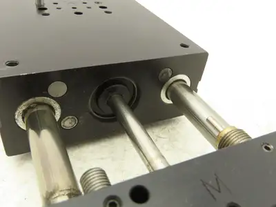 De-Sta-Co DLB-12M-L-C-50 Pneumatic Linear Base Slide/Guide Cylinder 50mm Slide