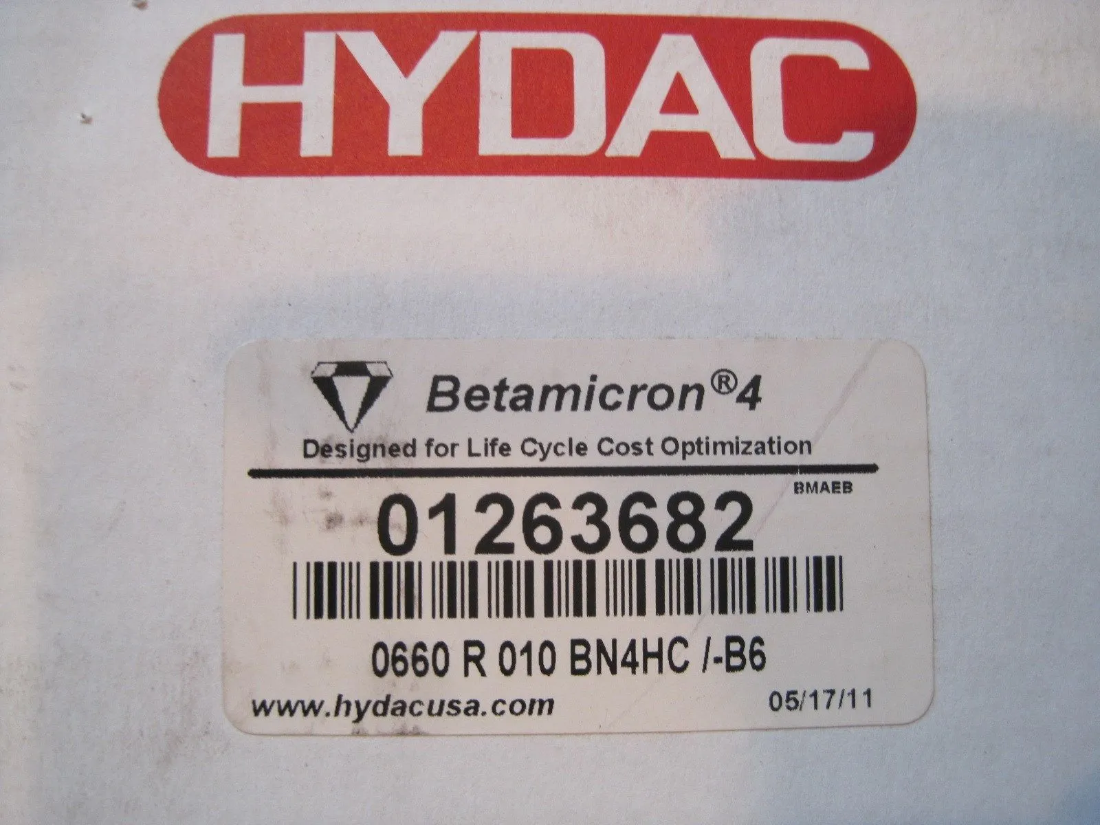 NEW HYDAC 01263682 FILTER