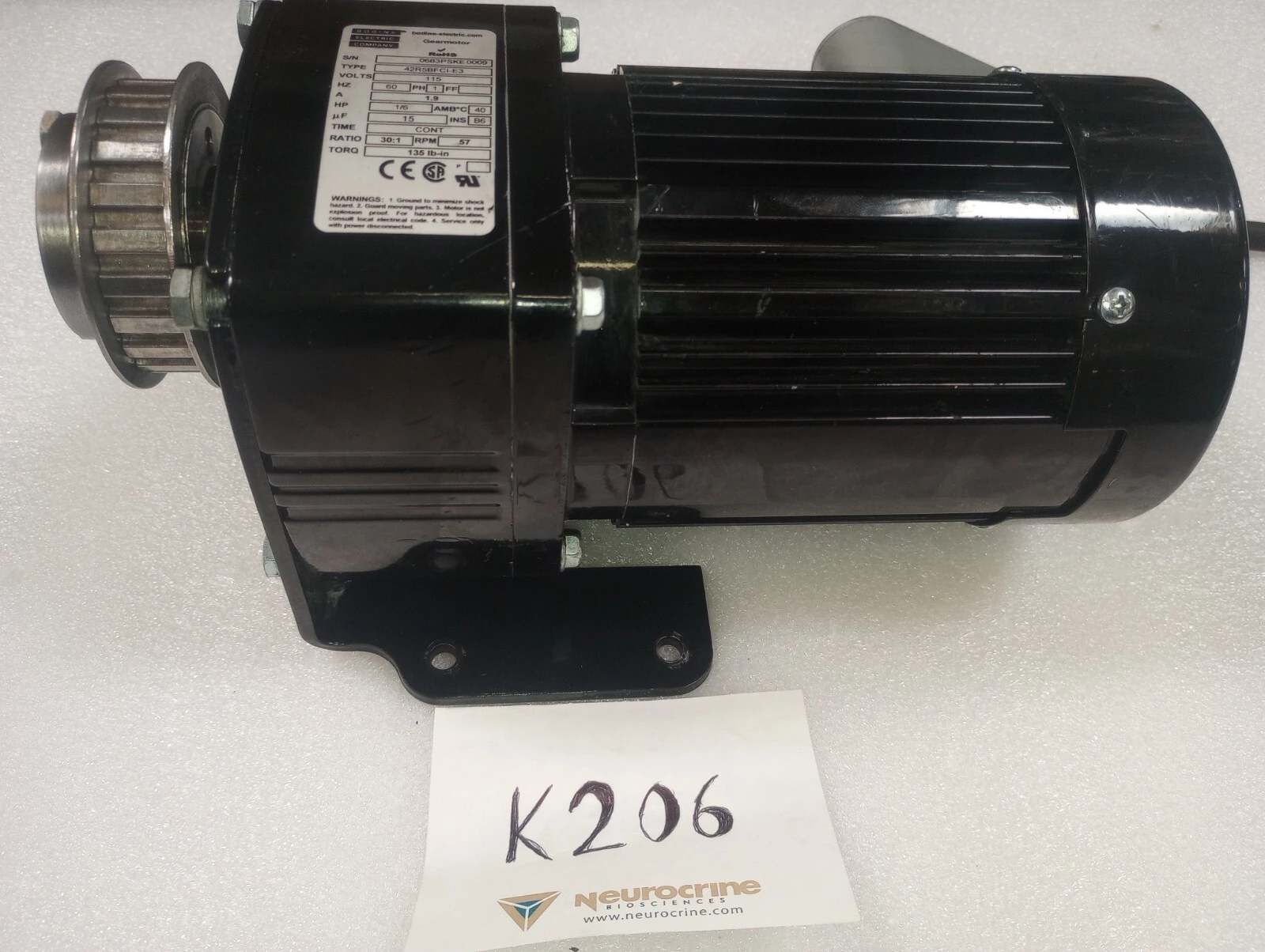 USED BODINE 42R5BFC1-E3