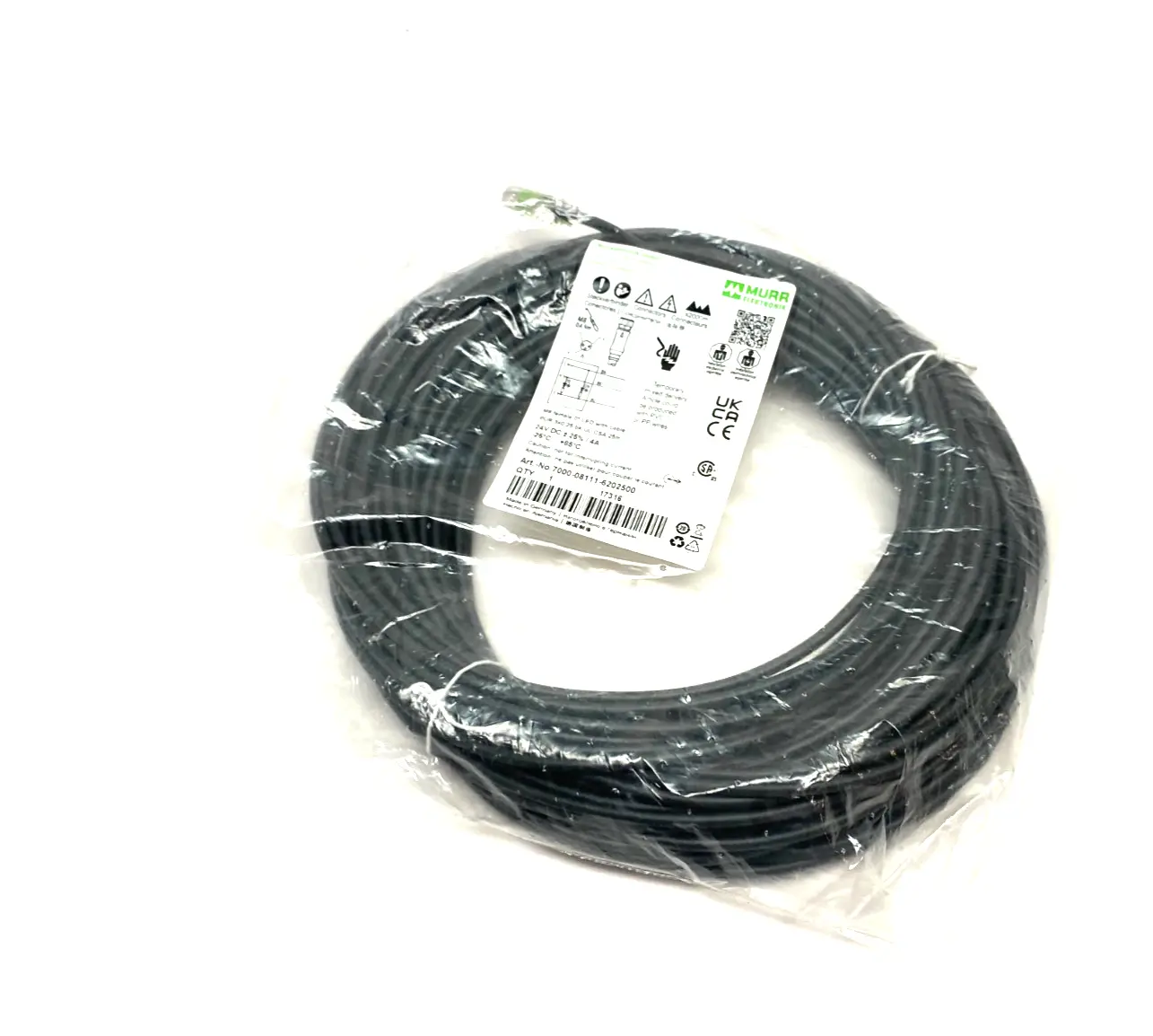 NEW MURRELEKTRONIK SINGLE ENDED M8 FEMALE 0° A-COD. LED CORDSET