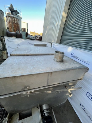 1000L S/S Polar Systems U-Trough Mixer