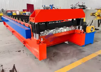 Narrow Rib Deck Roll Forming Machine – UAE