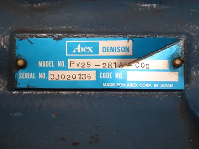 Abex / Denison PV29-2R1A-C00 Hydraulic Piston Pump Used