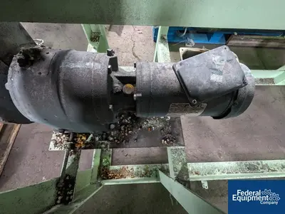 USED Mazzoni Mazzoni Two Stage Single Screw Vacuum Plodder, Model Duplex M350