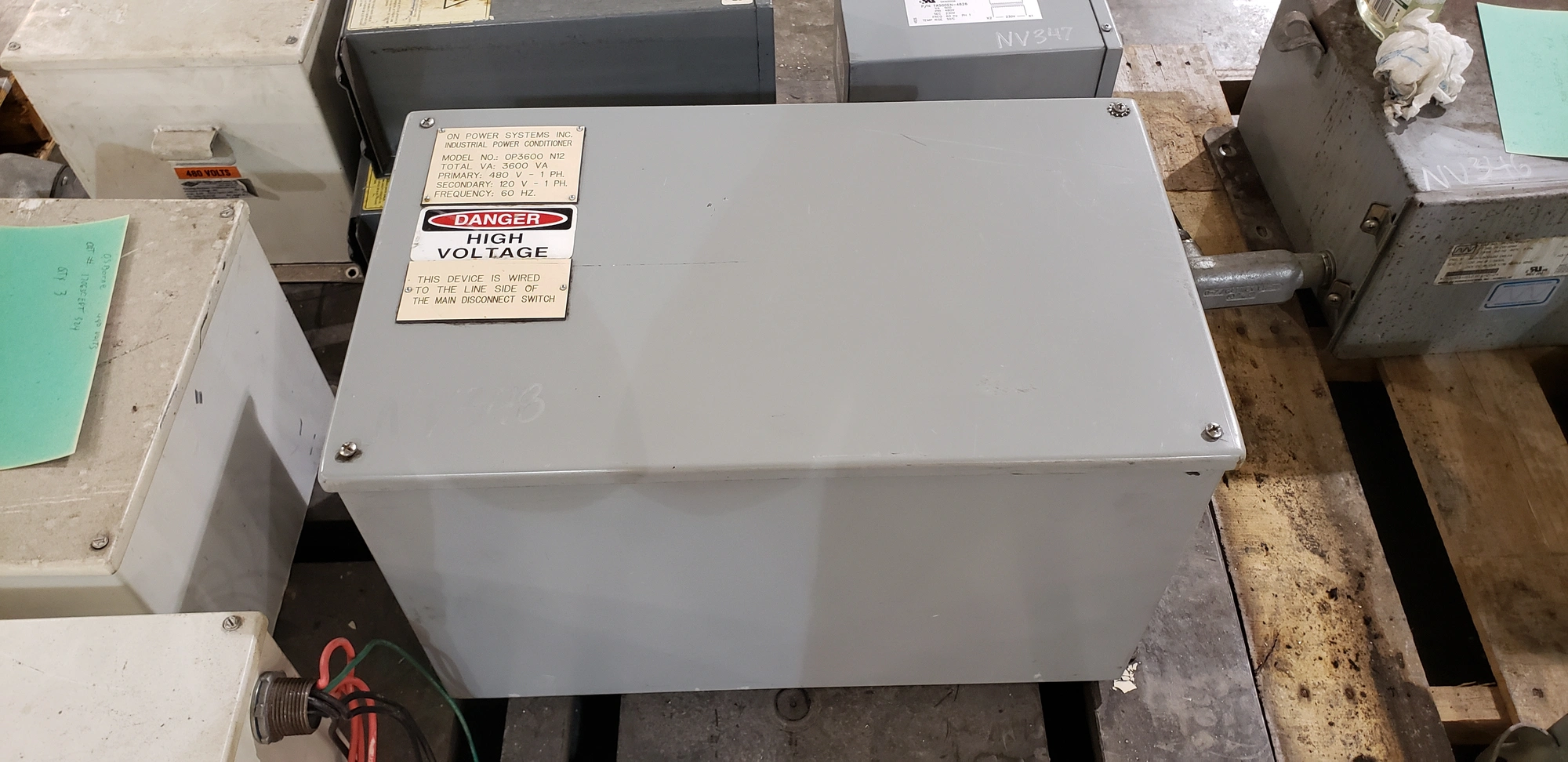 On Power Systems OP3600 N12 Power Conditioner 3600va; 480-120v 1