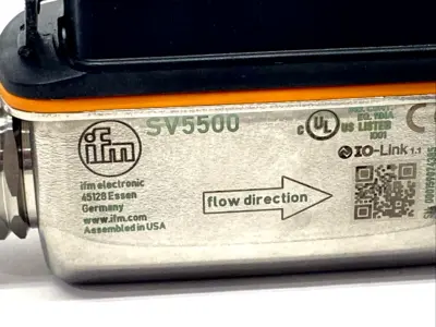 Used ifm SVK12XXXIRKG/US-100, SV5500 Air Velocity and Flow Michigan US | Maverick Industrial Sales #1454169