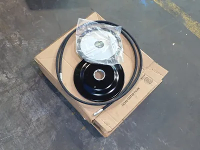 Ingersoll Rand   Grease Pump Follower Plate And Hose Pipe