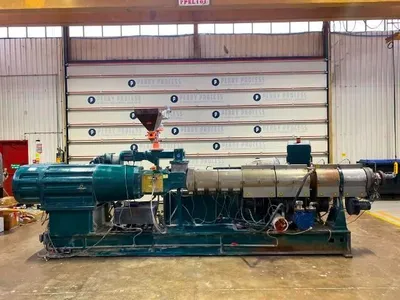 Cincinnati Argos 112P-65-20-1150-UL Extruder Counter-Rotating Twin Screw | Perry Equipment (1)