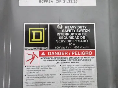 Used SQUARE D HU362 Disconnects Ohio US | HGR 24 #801818