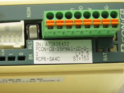 IAI PCON-CB-35PWAI-CC-0-0 ROBO Cylinder Position Controller PowerCON 150 24VDC