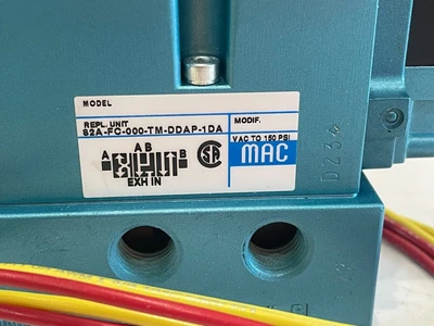 NEW MAC VALVES 82A-FC-000-TM-DDAP-1DA SOLENOID VALVE 82AFC000TMDDAP1DA