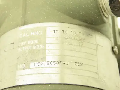 Yokogawa EJA 110 Pressure Transmitter Display 24VDC 500 PSI 1/4" NPT