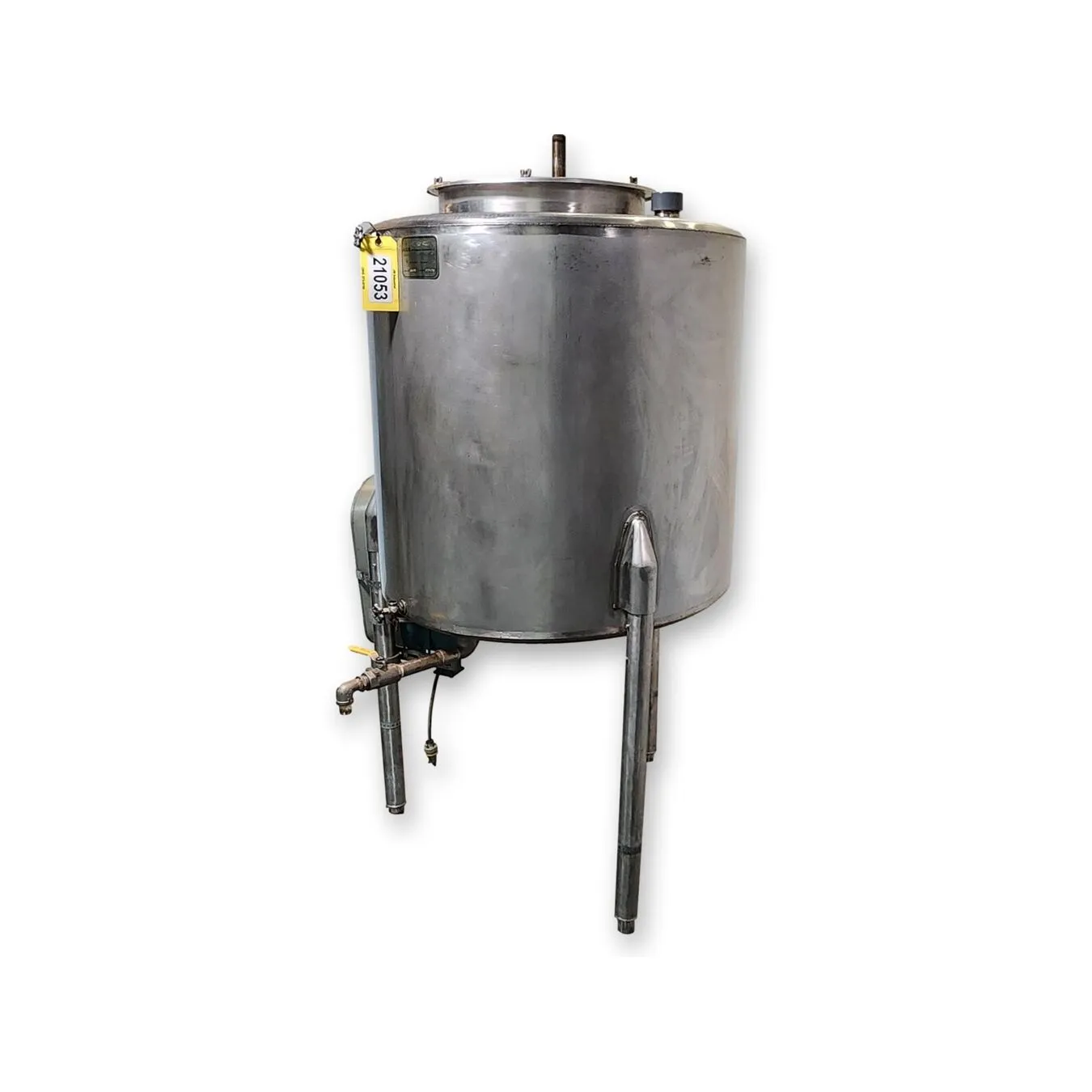 Used 175 Gallon ACE Processing Equipment Co. Stainless Steel Mix Tank