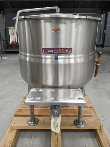 New | in-Stock 2018 CROWN MFG DL-40 Cooking Kettles California US | BakeryEquipment.com #1554721