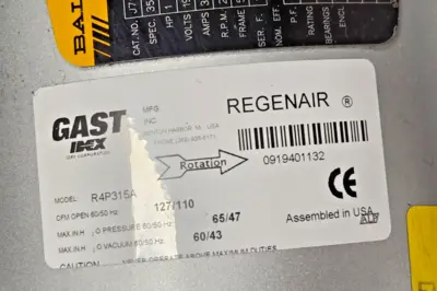 USED Gast R7100A-3