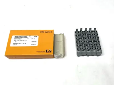 USED B&R TERMINAL BLOCK 12-PIN LOT OF 5