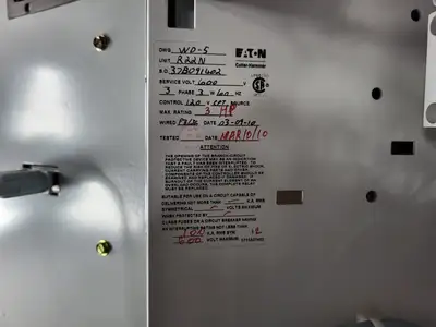 USED EATON SVX002A1-5A4N1