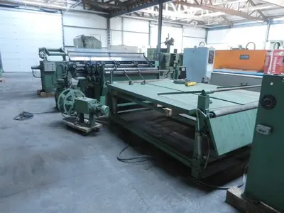 USED GABELLA CUT TO LENGTH/SLITTING LINE 1550 X 2 MM CNC