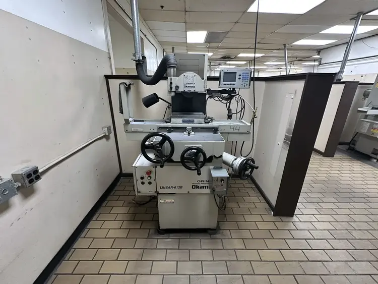 Used OKAMOTO LINEAR 6.12B Reciprocating Surface Grinders | Machinery Marketing International #380122