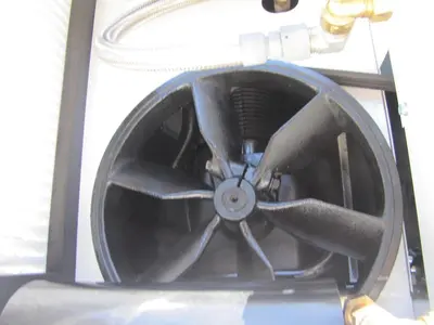 Used GARDNER DENVER HER7F-8 Tank Mounted Air Compressors California US | Bay Line Tool #1316245