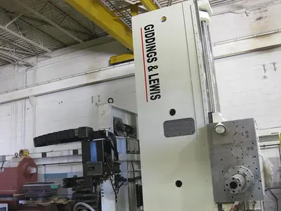 Used 2007 GIDDINGS & LEWIS RT 1250 Horizontal Table Type Boring Mills Georgia US | Shub Machinery #81227
