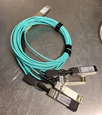 Active Optical Cable QSFP28 100Gbps, 7M, MSA Compat/AOCQP28100-007 (BIN461)