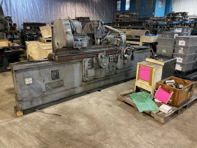 Used NORTON 10" X 48" CTU Cylindrical Grinders Including Plain & Angle Head Michigan US | Seminole Machinery #1061045