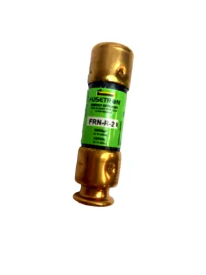 USED COPPER BUSSMANN TIME‑DELAY FUSE 250 VAC