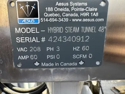 Used AESUS _UNKNOWN_ Shrink Tank Tunnels California US | Star Industries #1254638