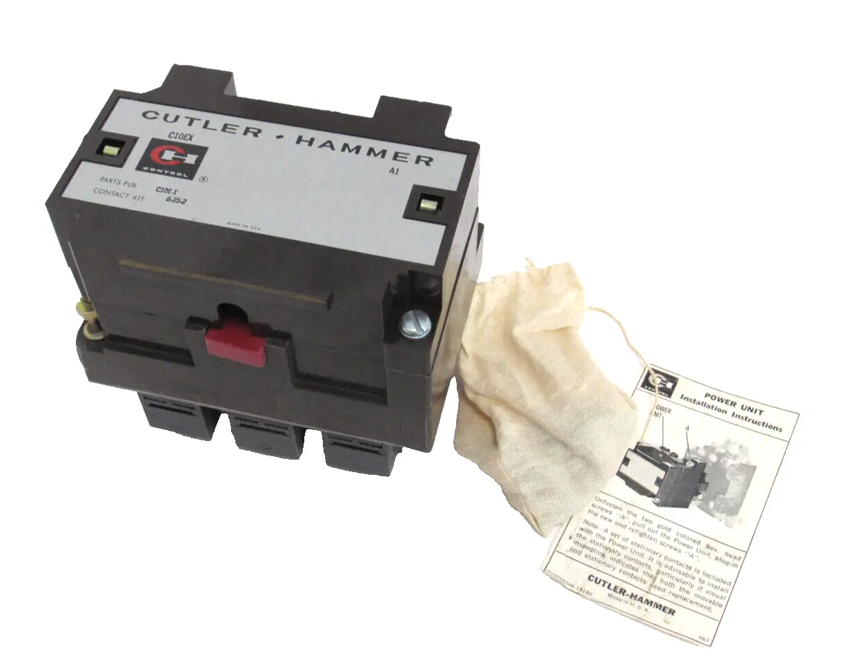 NEW CUTLER HAMMER C10E-1 CONTACTOR 120V C10EX A1