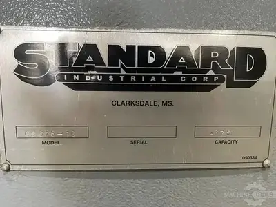 USED 2008 STANDARD INDUSTRIAL CS375-10
