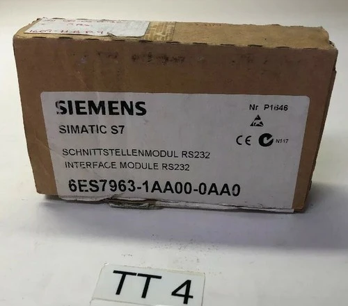 Used Siemens 6ES7963-1AA00-0AA0 Automation Control (HMI) Indiana US | J&J Industrial Supply #522358