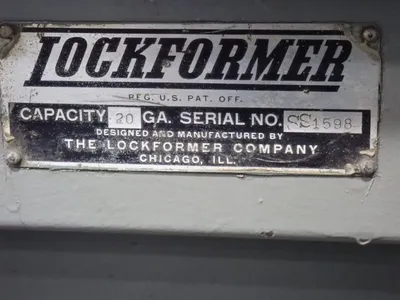 Used LOCKFORMER SS1598 Roll Formers Ohio US | HGR 24 #1150429