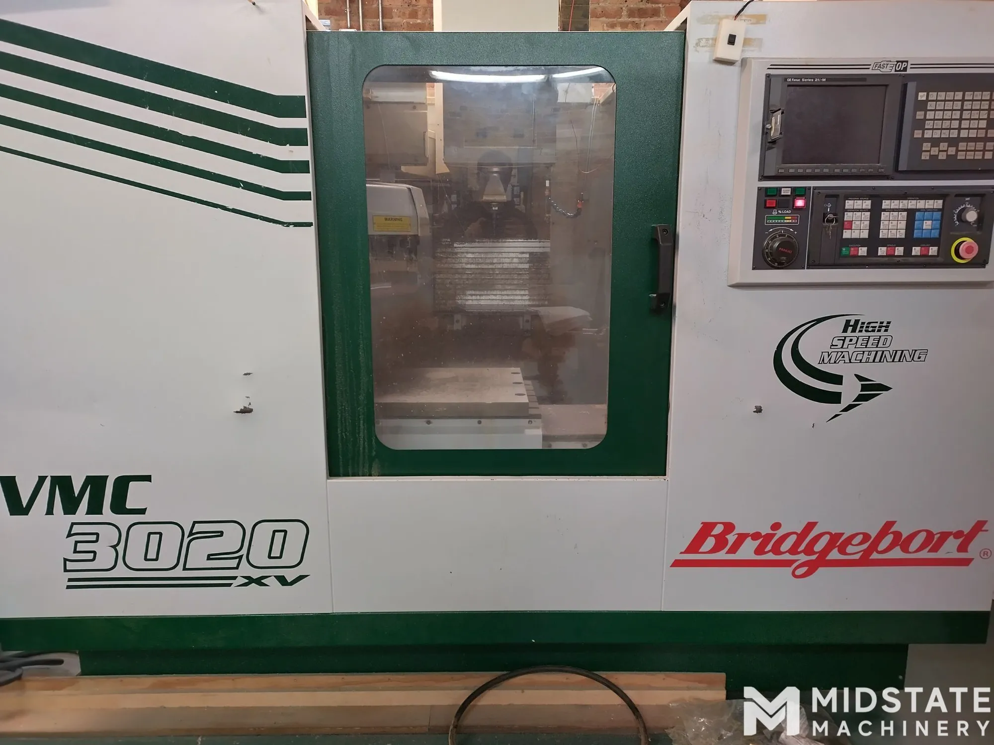 2001 Bridgeport VMC-3020XV CNC Vertical Machining Center