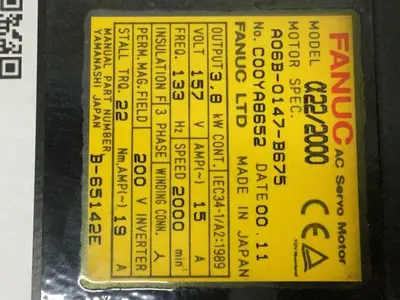 USED FANUC A06B-0147-B675
