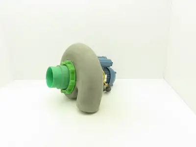 Plastec P15SS6P025 Polypropylene Centrifugal Blower 200 CFM .5Hp 115V 1PH
