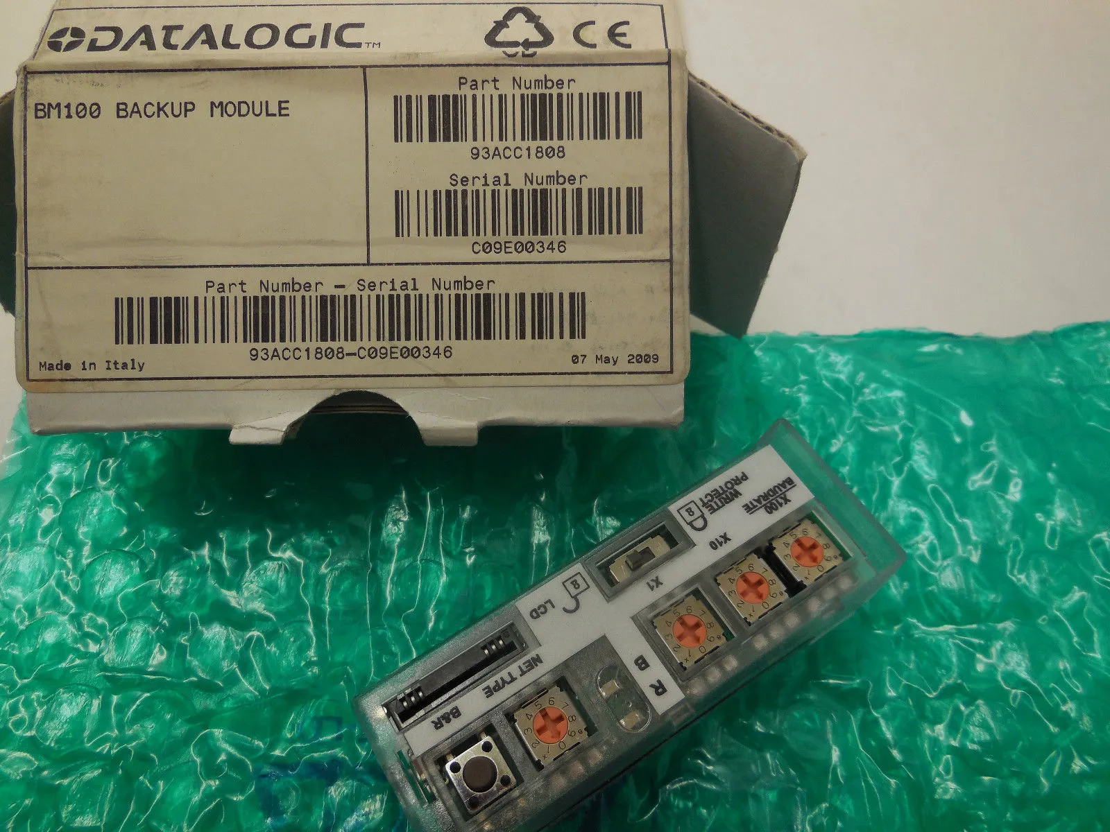NEW DATALOGIC BM-100 BACKUP MODULE BM100