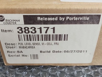 NEW Beckman Coulter 383171