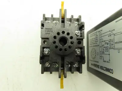Oriental Motor SS21-UL Electronic Motor Control Pack Relay Socket 115V Lot of 5