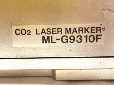 Used Keyence CO2 Laser Marking Head 30W Laser Accessories and Consumables Michigan US | Maverick Industrial Sales #1401792