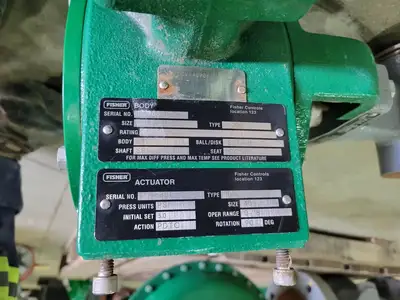 USED FISHER 1052