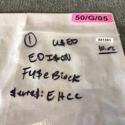 Used Edison EHCC Misc Electrical & Power Parts California US | Davliegogo LLC #1710609