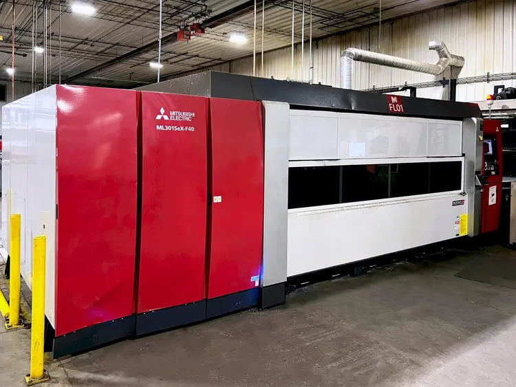 Used 2016 MITSUBISHI ML3015EX-F40 (S) Laser Cutters | Machine Factory Outlet #1267108