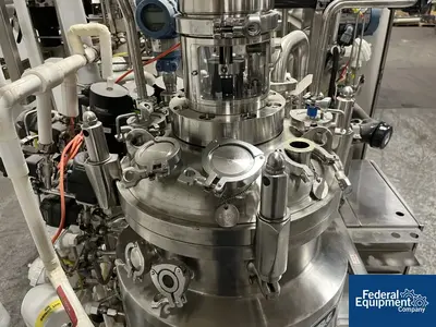 USED T & C Stainless 60 Liter T & C Reactor Skid, 316L S/S, 45/150#