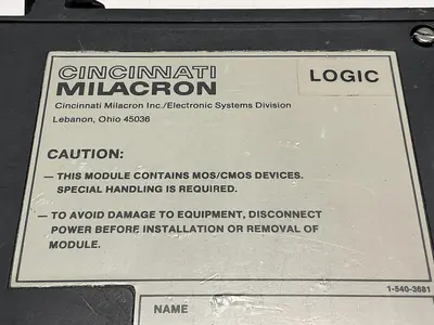 USED CINCINNATI MILACRON 3-531-3957A