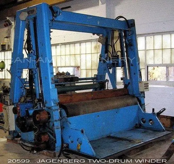 Used 1987 100" FACE JAGENBURG VARISTEP 30 REWINDER/SLITTER _UNKNOWN_ Winders & Rewinders (Paper) Wisconsin US | Paper Converting Equipment #395908
